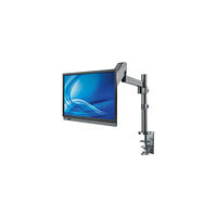 Manhattan Manhattan TV & Monitor Mount, Desk, Full Motion (Gas Spring), 1 screen, Screen Sizes: 10-27", Black, Clamp or Grommet As...