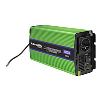 Qoltec Qoltec Monolith - DC till AC-inverterare / batteriladdare / UPS - ren sinusvåg - 600 Watt