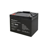 Qoltec Qoltec - larmsystembatteri - AGM, 12 V, 23,5 kg - Bly-syra - 80 Ah