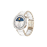 Huawei Huawei Watch GT 5 Pro - vit keramik - smart klocka med rem - vit