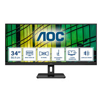 AOC AOC Essential-line U34E2M/BK - LED-skärm - 34"