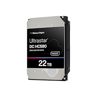 Western Digital WD Ultrastar DC HC580 WUH722422AL5204 - hårddisk - datacenter - 22 TB - SAS 12Gb/s