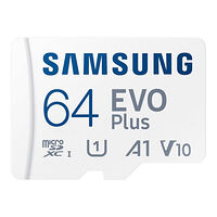 SAMSUNG Samsung EVO Plus MB-MC64S - flash-minneskort - 64 GB - mikroSDXC UHS-I