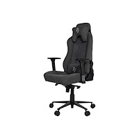 Arozzi Arozzi Vernazza Soft Fabric - stol - metall, aluminium, tyg - svart, mörkgrå