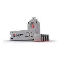 Lindy Lindy USB Port Blocker - USB-portblockerare