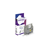 Wecare Tape WECARE 9mm TZe-221 svart på vit