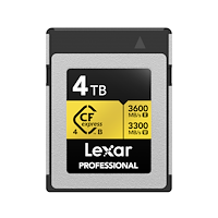 LEXAR Lexar CFexpress 4.0 Pro Gold R3600/W3300 4TB