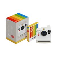 Polaroid Polaroid Now Gen 3 Pebble White bundle with Color Film (8 photos)