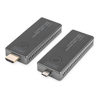 Digitus DIGITUS - sändare och mottagare - förlängd räckvidd för audio/video - Wi-Fi 5, 802.11b/g/n