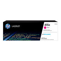 Hewlett-Packard HP 415X - Lång livslängd - magenta - original - LaserJet - tonerkassett (W2033X)