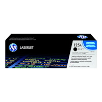 Hewlett-Packard HP 125A - svart - original - LaserJet - tonerkassett (CB540A)