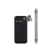 VERBATIM Verbatim Pocket - SSD - 1 TB - nyckelring med kabelkoppling - USB 3.2 Gen 2