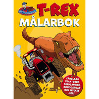 Tukan Förlag T-rex målarbok (häftad)