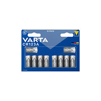 Varta Varta Professional batteri - cylindrisk - 10 x CR123A - primär litium mangan