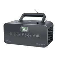 Muse Muse M-28 DG - boombox - CD, USB-radio