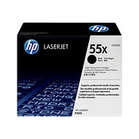 Hewlett-Packard HP 55X - Lång livslängd - svart - original - LaserJet - tonerkassett (CE255X)