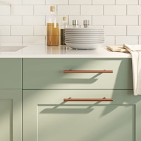 vidaXL Skåphandtag 20 st brons 160 mm rostfritt stål