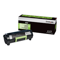 Lexmark International Lexmark 502 - svart - original - tonerkassett - LCCP, LRP