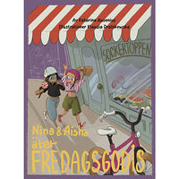 Katarina Ausenius Nina & Aisha äter fredagsgodis (bok, kartonnage)