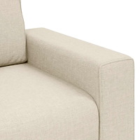 vidaXL 2-sitssoffa 120 cm linne