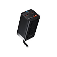 Baseus Baseus strömadapter - GaN3 Pro - 2 x USB-C, 2 x USB - 65 Watt