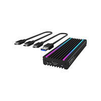 RAIDSONIC ICY BOX IB-1824ML-C31 - förvaringslåda - M.2 NVMe Card - USB 3.2 (Gen 2)