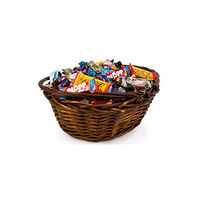 KARAMELLO Godis Presentkorg brun inslaget 3,5kg