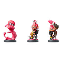 Amiibo Nintendo amiibo Octoling 3-Pack - extra figursats för videospel för spelkonsol