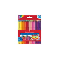 FABER-CASTELL Fiberpenna FABER neon och pastell 30/fp