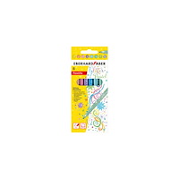 FABER-CASTELL Fiberpenna FABER Glitter pastel 8/fp