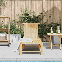 vidaXL Solsäng 55x199x30 cm bambu