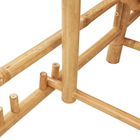 vidaXL Solsäng 55x199x30 cm bambu