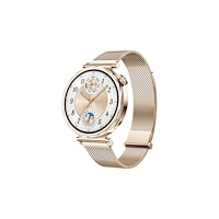 Huawei Technologies Huawei Watch GT 5 - rostfritt stål - smart klocka med milanese-rem