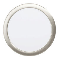 EGLO EGLO Fueva-Z Smart Recessed Light Ø21.6 – Brushed Steel – Zigbee & Bluetooth