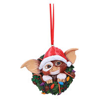 Nemesis Now Gremlins Gizmo in Wreath Hanging Ornament 10cm