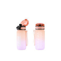 iTotal I-Drink - Tritan Bottle - 500 ml. orange and lilac - (ID2123)