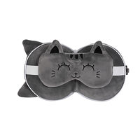 iTotal iTotal - Pillow with Sleep Mask - Grey Cat (XL2529)