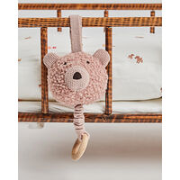 Smallstuff Smallstuff - Music mobile, wool bouclé, rose (40011-42)