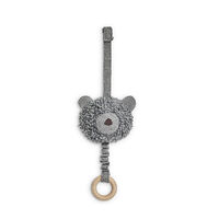 Smallstuff Smallstuff - Music mobile, wool bouclé, grey melange - (40011-43)