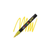 POSCA POSCA penna PC-3M, gul, rund spets