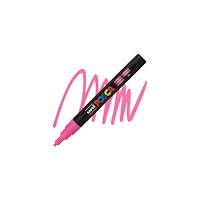 POSCA POSCA penna PC-3M, akryl, rosa, rund spets