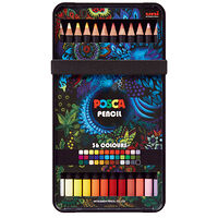 POSCA Posca - Color Pencils - Bright & intense colors (36 pcs) (402005)