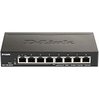 D-Link DGS-1100-08PV2 8-Port PoE Administrerbar Gigabitswitch