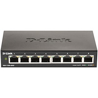 D-Link DGS-1100-08V2 8-port Smart Administrerbar Gigabitswitch