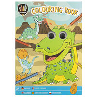 Moxy Moxy - Colouring Book Wobbly Eyes - Dino