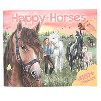 Trend Trend - Create Your Happy Horses Colouring Book (413586)