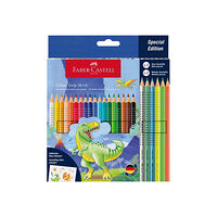 FABER-CASTELL Faber-Castell Colour GRIP - färgpenna - t-rex (paket om 24)