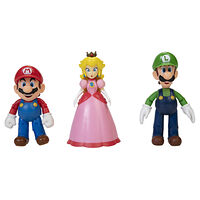 Nintendo Nintendo - 3-Pack 10cm Mushroom Kingdom Diorama Set (64511-4L)