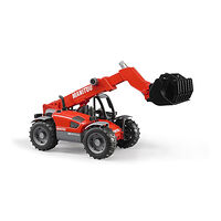 Bruder Bruder - Manitou Telescopic loader MLT 633  (02125)