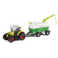 Bull Bull - Tractor with large trailer 1:32, assorted (41856)